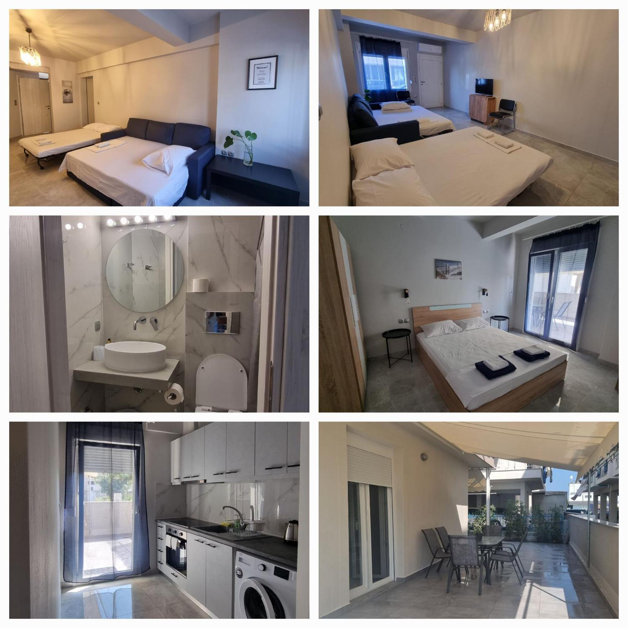 Seaside Luxury Suites By Sarigianni Paralía Екстериор снимка